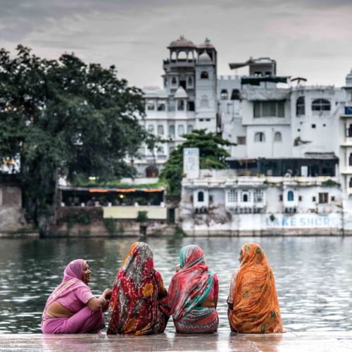 Udaipur Bords du lac