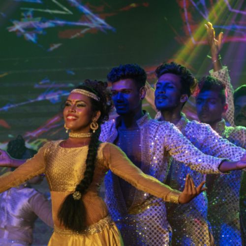 Mirror dance studio